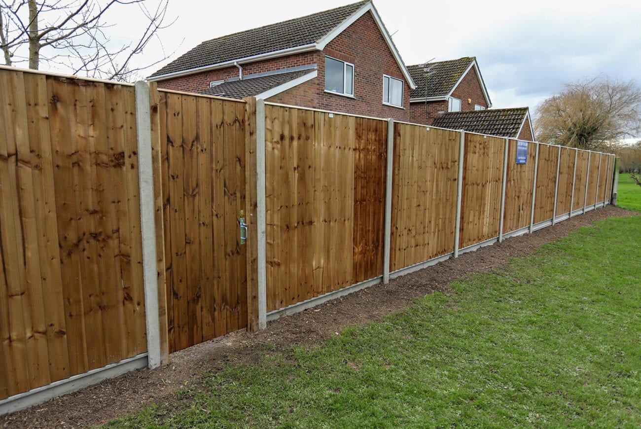 Slotted Fence Posts and Gravel Boards
